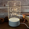 Led Night Light USB Message Board