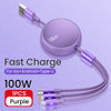 3-in-1 Retractable Charging Cable