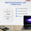 6 Outlet Wall Plug Extender with 4 USB Ports machine