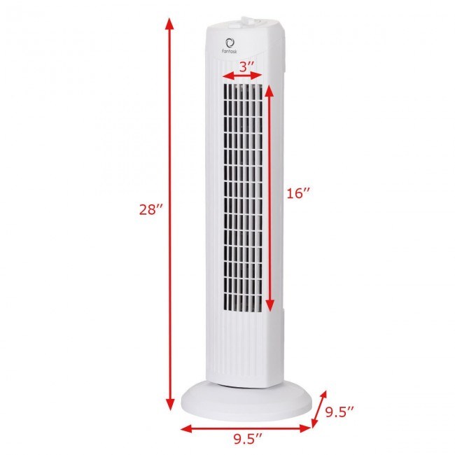 Bladeless Oscillating Tower Fan